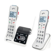 Geemarc AmpliDECT 595-2 Ultra Low Energy Amplified Cordless Phone with Additional Handset
