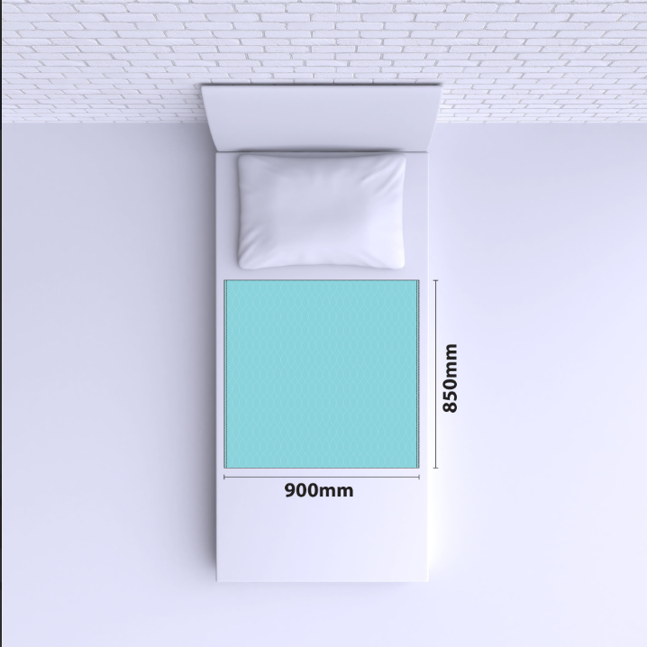 Washable Incontinence Bed Pads - Pack of 2