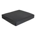 Vinyl Wheelchair Cushion with Memory Foam 457x406x75 mm (18x16x3 inches)