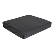 Vinyl Wheelchair Cushion with Memory Foam 457x406x75 mm (18x16x3 inches)