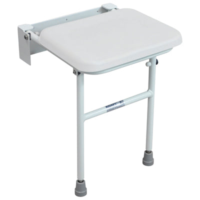 Solo Compact Padded Shower Seat with Leg