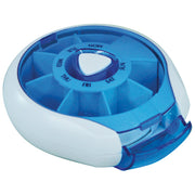 Compact Weekday Pill Dispenser -BLUE-