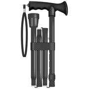 Gel Handled Folding Walking Stick