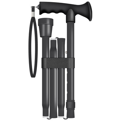 Gel Handled Folding Walking Stick