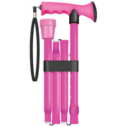 Gel Handled Folding Walking Stick