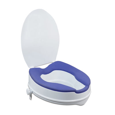 4" Raised Toilet Seat with TPR Padding