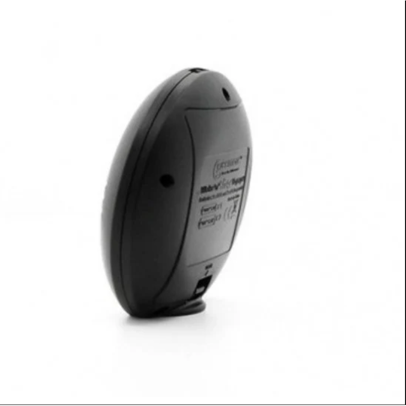 Geemarc Wake 'n' Shake Black Voyager Extra Loud Travel Alarm Clock with Vibration