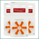 GN ReSound Hearing Aid Batteries Size 13 - 10 Pack (60 Cells)