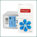 GN ReSound Hearing Aid Batteries Size 675 - 10 Pack (60 Cells)